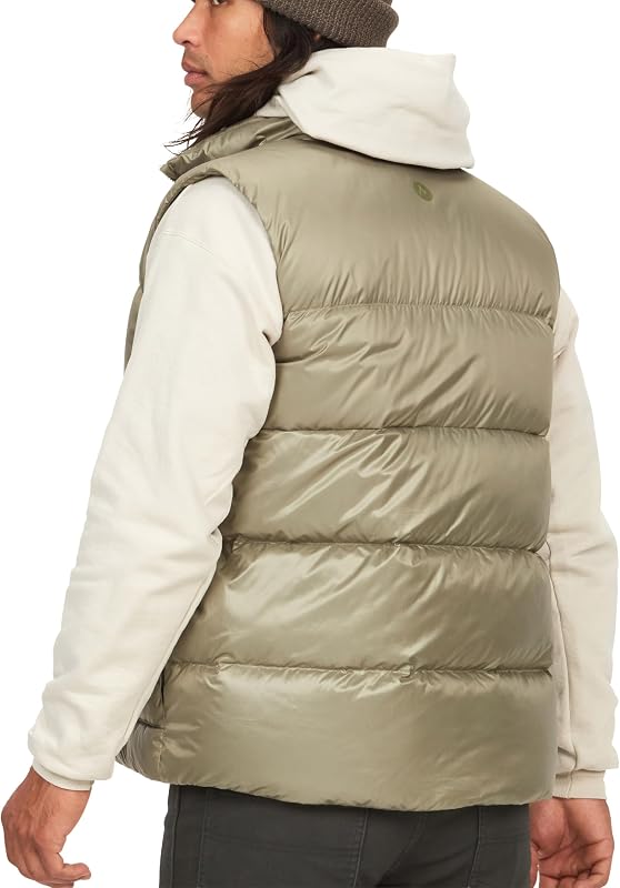 Chaleco plumón para hombre 700 rellenos aislado resistente