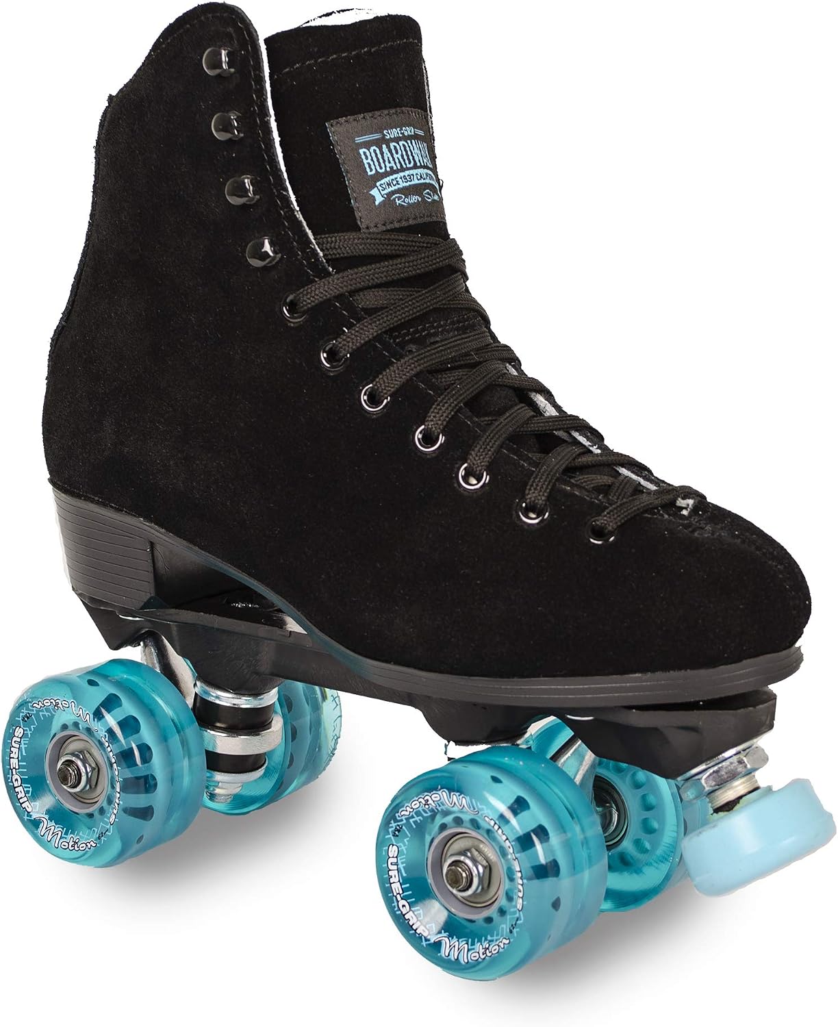 Patines exteriores color negro movimiento azul hombre 8-9