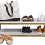 Organiz. metal 10.75" 6 pares 2 niveles dormitorio