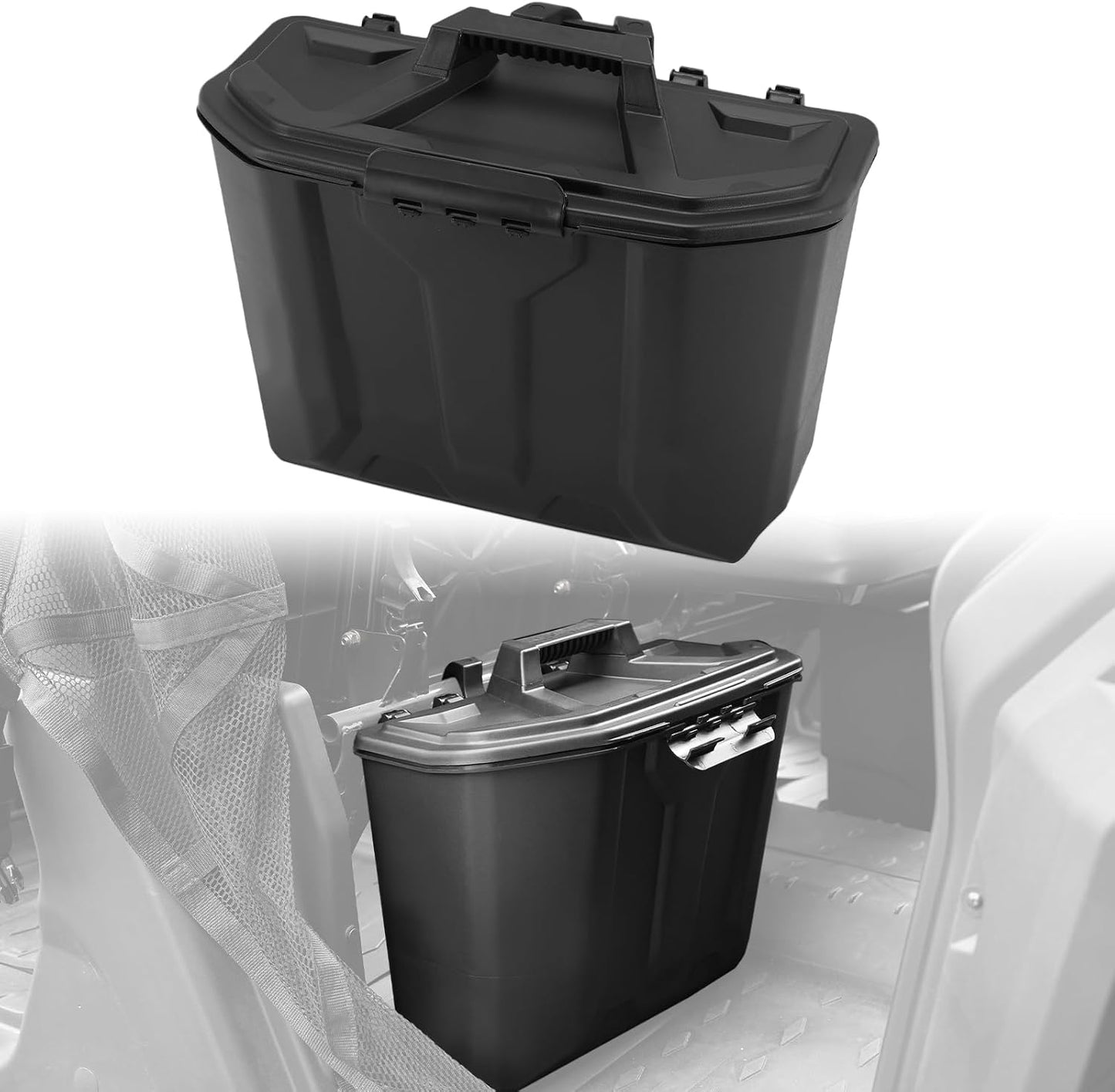 Caja almacenamiento impermeable asiento Can Am Defender