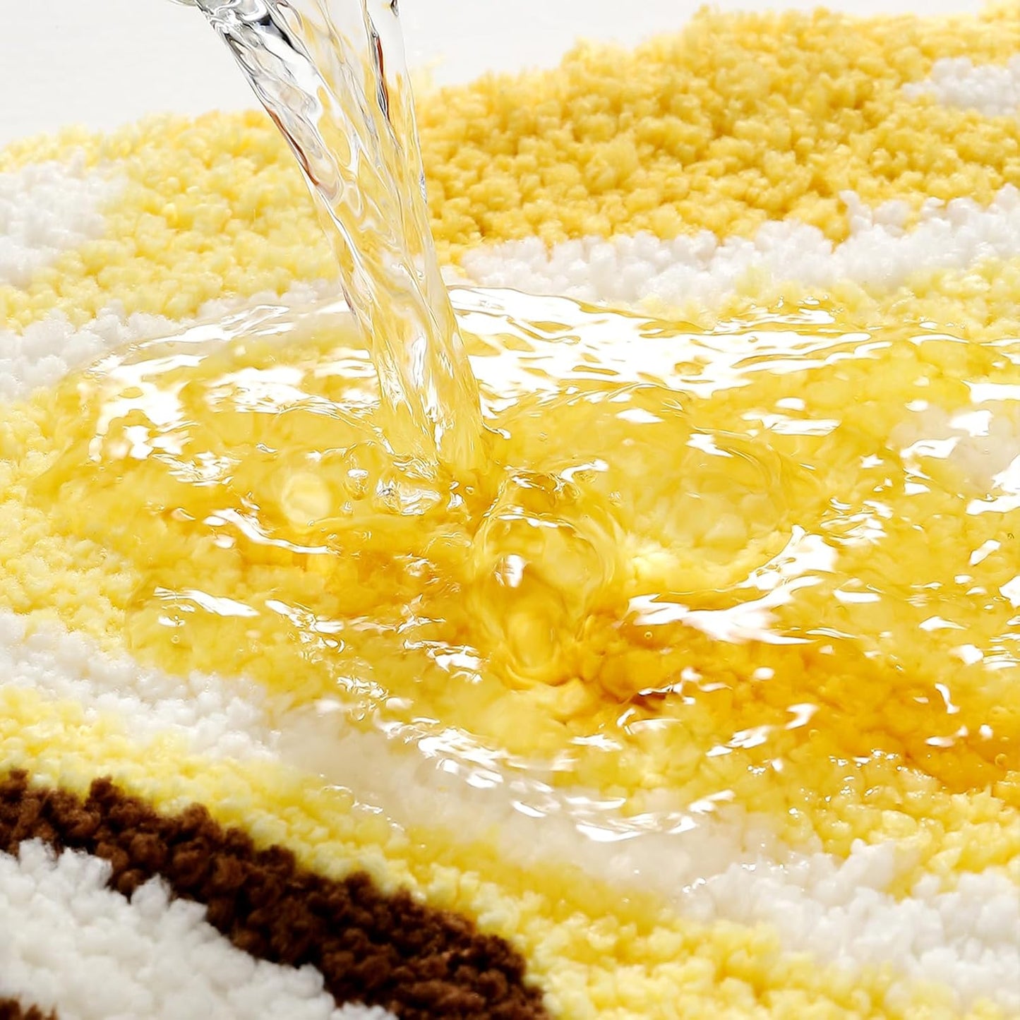 Alfombras baño frutas absorbentes suaves 17.7x31.5