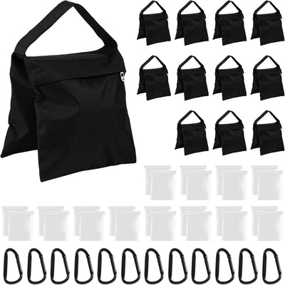 12 Pzas Bolsas Arena para Soporte Telón Toldo