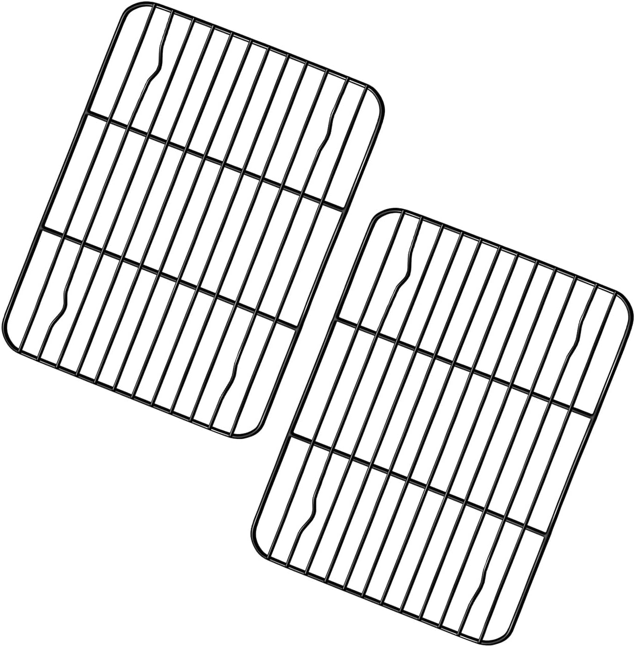 Estante enfriamiento acero inox 8.75x6.25pulg set 2 antiadherente