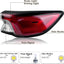 Luz trasera derecha Ford Escape con bombillas LJ6Z13404E