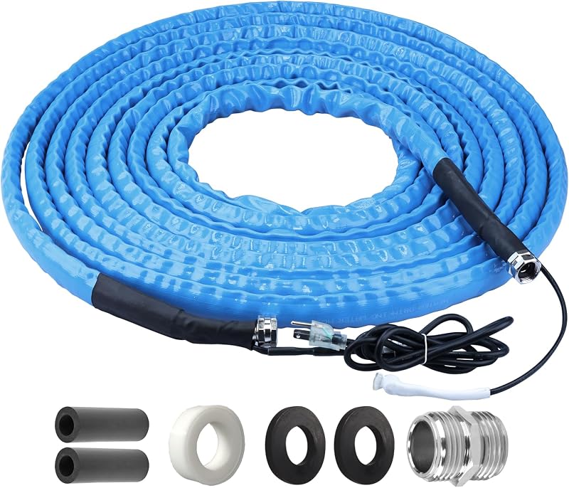 Manguera agua térmica RV 75ft con termostato ahorro energía