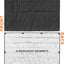 Lona térmica reflectante para campamento 8.5x12ft negro