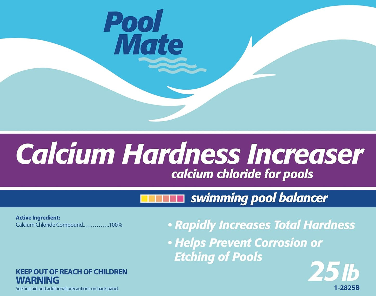Aumentador calcio piscina 25lb 100% cloruro