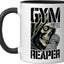 Taza Cerámica Entrenamiento Horror Vintage Negro/Blanco