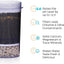 Filtro agua alcalino 5 etapas para sistema gravedad