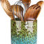 Soporte utensilios cocina cerámica encimera organizador