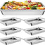 Sartenes acero inox 2.5pulg profundidad pack 6