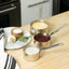Sartén medidora acero inox 3 tazas para hornear y cocinar