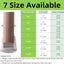 Tapas patas silla antiderrap 1.5" blancas pack 24
