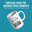 Taza de cerámica Go Floss Yourself 11 oz para odontólogos y higienistas