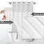 Cortina ducha 71x74pulg forro PEVA impermeable