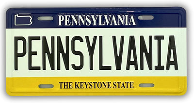 Imán matrícula Pennsylvania 3.5pulg