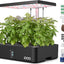 Kit cultivo hidropónico 12 vainas con luz LED ventilador