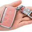 Funda llavero Land Rover comp A rosa