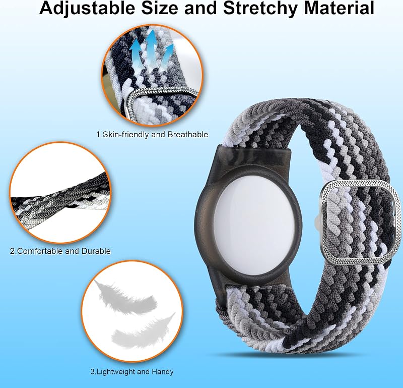 Pulsera ajustable para Airtag niños adolescentes y ancianos
