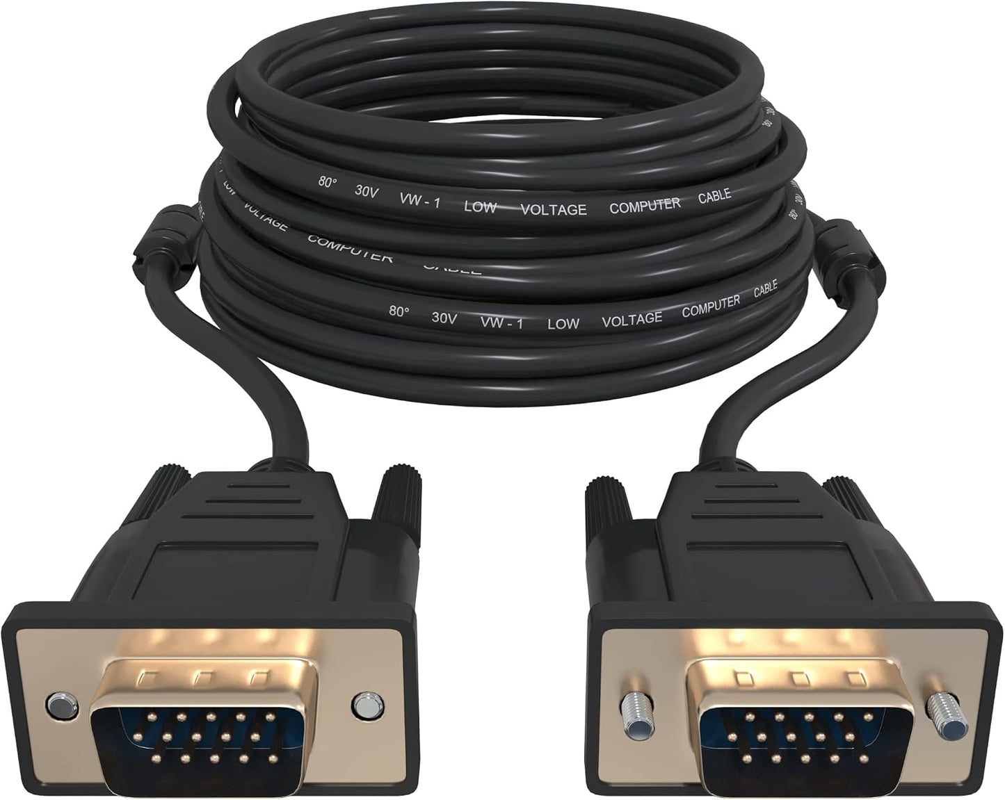 Cable VGA 30pies 15pines para PC monitor proyector
