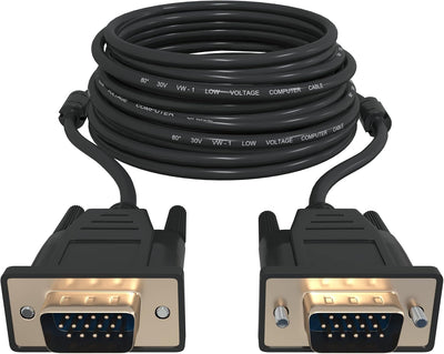 Cable VGA 30pies 15pines para PC monitor proyector