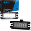 Luz LED matrícula Ford Mustang 2015-23 6000K blanco 2uds