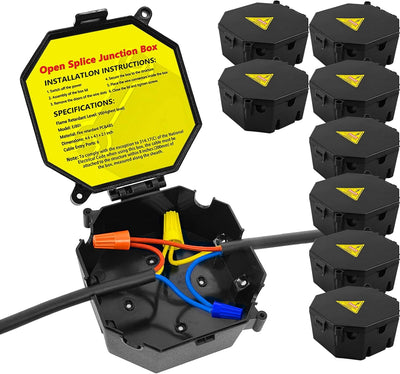 Caja conexiones eléctricas V0 ignífuga pack 8