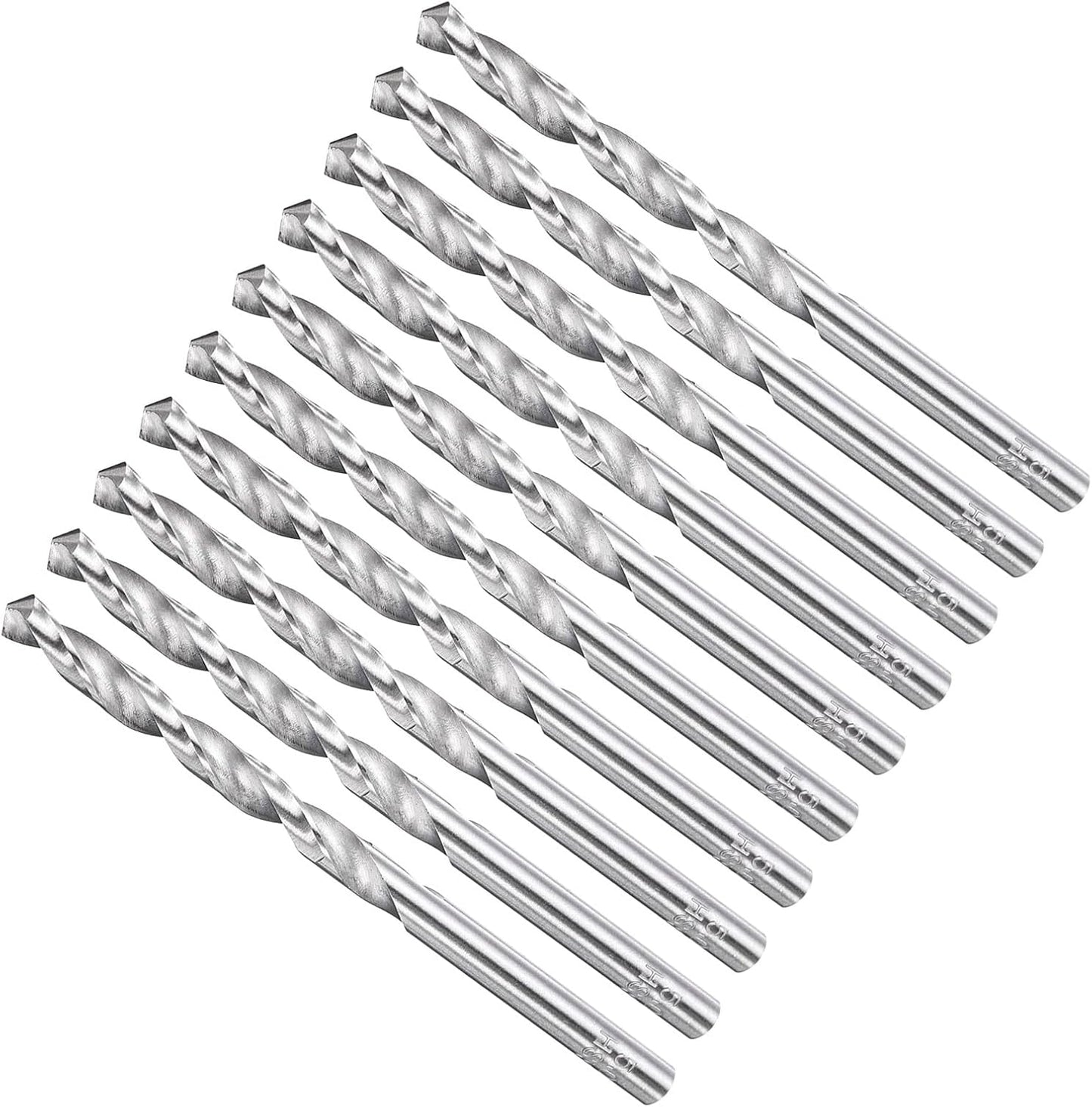 Broca 5mm 10 Pzas acero alta velocidad para madera plástico