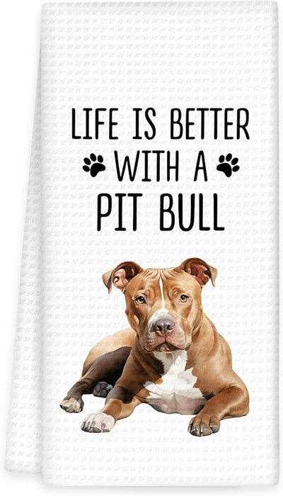 Toalla cocina decorativa para Pit Bull y amantes
