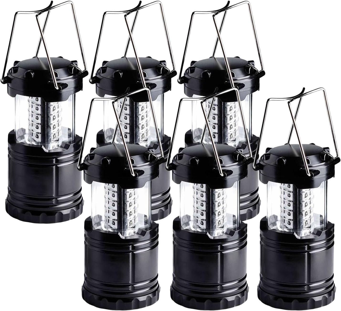 Farol plegable LED con pilas para emergencias camping