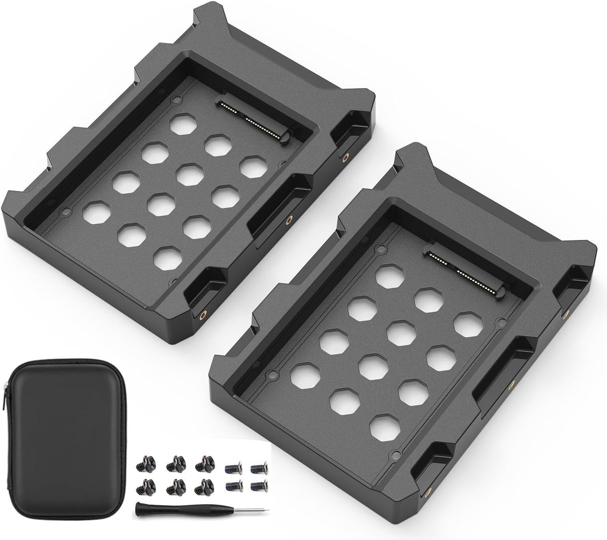 Kit 2 SSD Caddy SATA a HDD 2.5-3.5