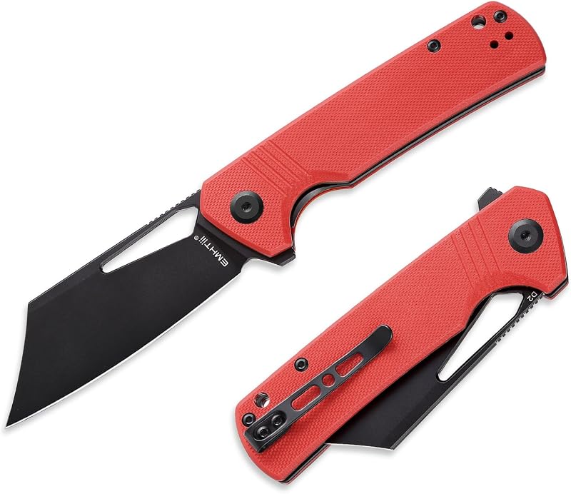 Cuchillo plegable acero G10 hoja negra 3.54pulg
