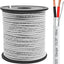 Cable blindado 22/2 CL3P 200ft cobre puro para alarma