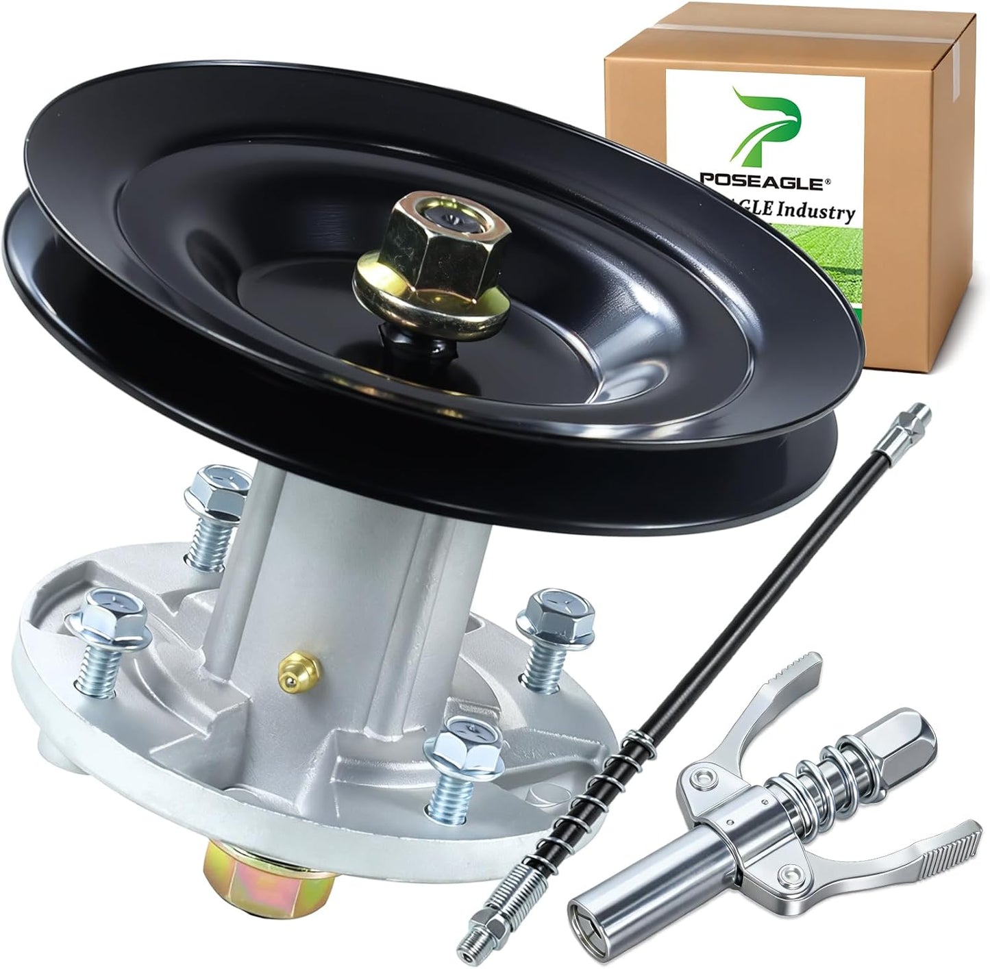 Kit husillo John Deere GY21099 con polea GX21381