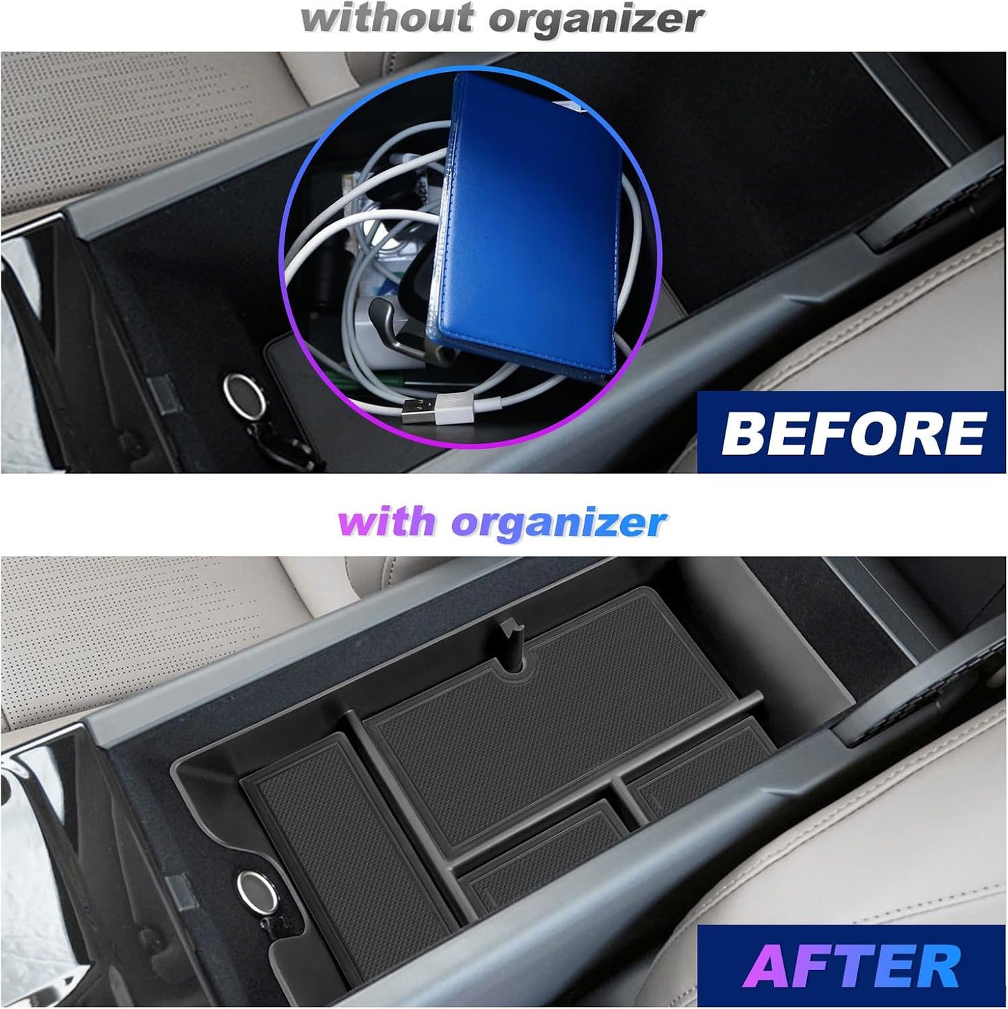 Organiz. consola Toyota Camry 2025 XSE