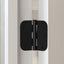 Bisagras puerta negras mate 3.5pulg hierro plano