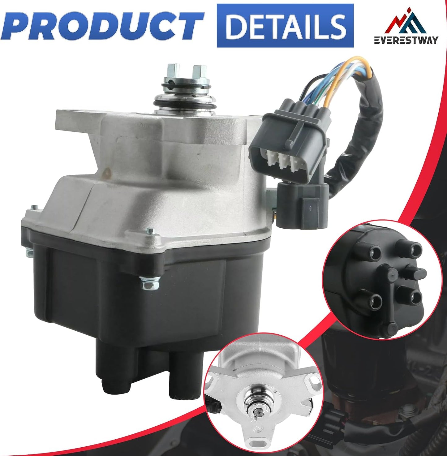 Distribuidor encendido 27pines comp Honda Civic 92-95