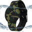 Pulsera AirTag impermeable para niños con soporte silicona negro