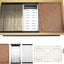 Fregadero cocina dorado 31x18" acero inox 16g