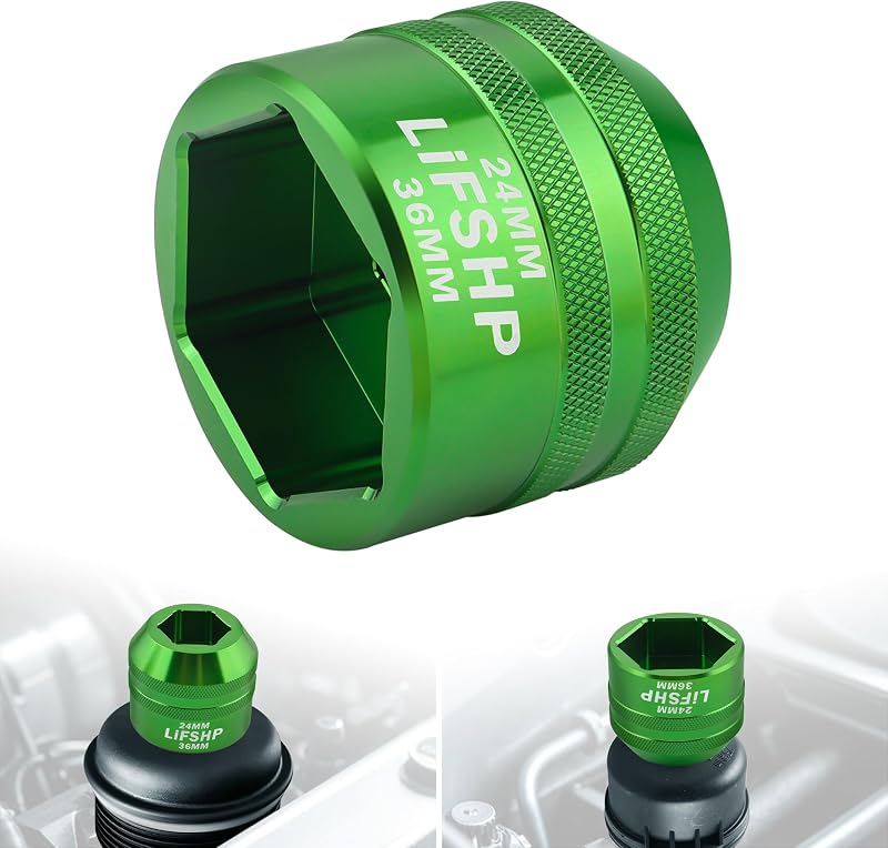 Removedor tapa filtro combustible Ford 2003-10 6.0L/6.4L