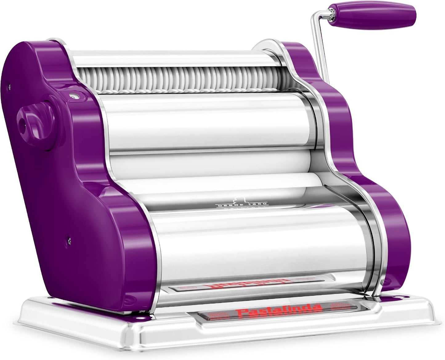Máquina pasta acero inox 7.9pulg 9 posiciones grosor