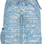 Bolso bandolera plegable nylon ripstop 10L niebla azul