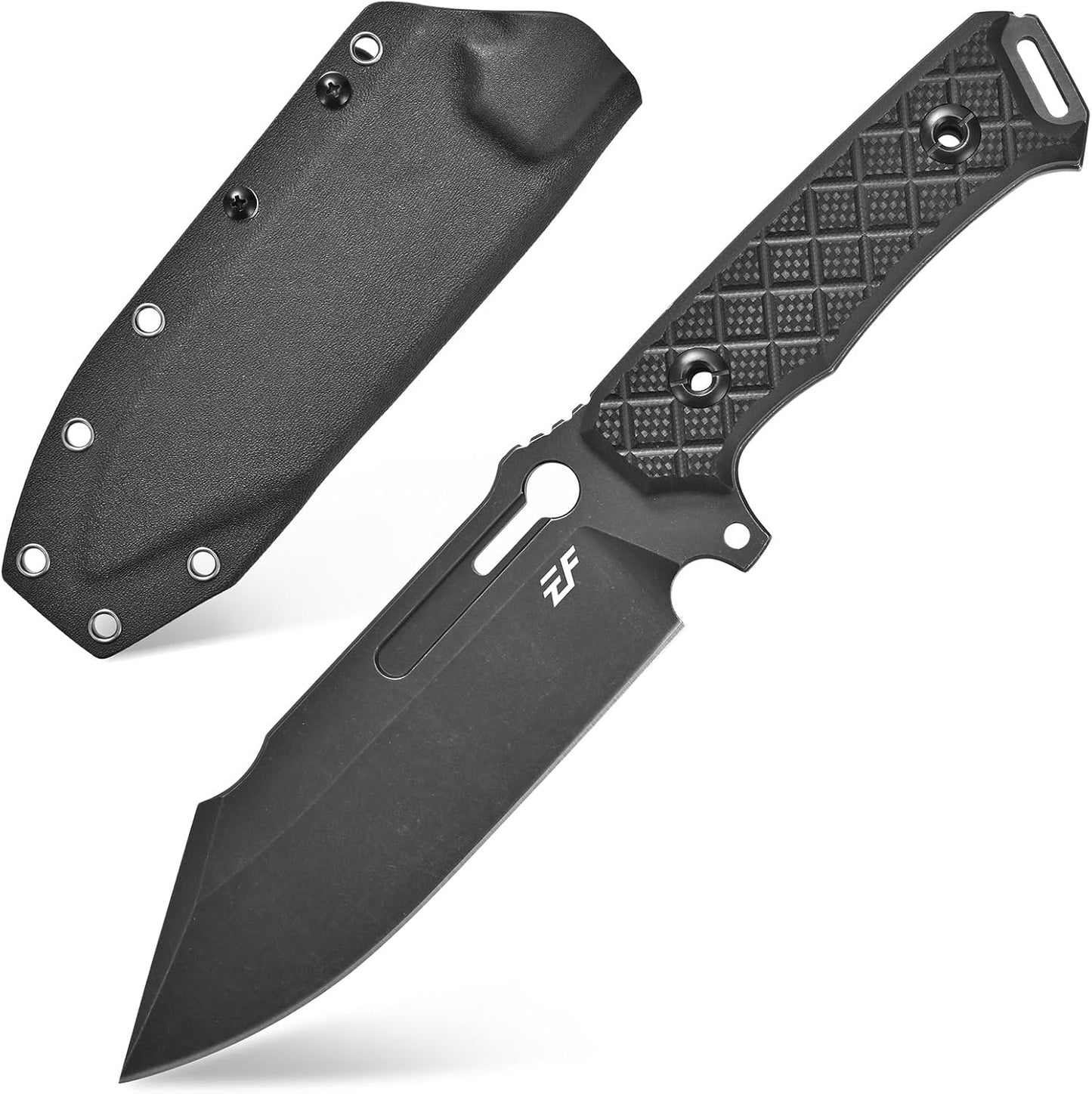 Cuchillo EDC Sleipner acero inox G10 mango para aventura