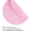 Set 4 Manteles Redondos Trenzados 15pulg Rosa