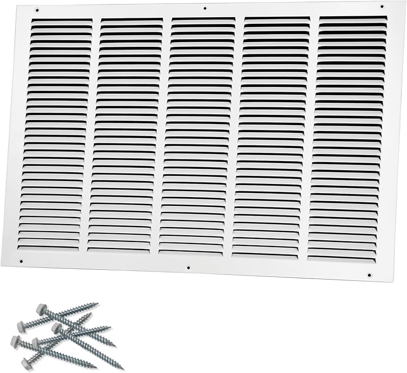 Rejilla aire retorno acero 25x16" techo pared