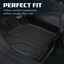 Alfombrillas piso TPE Ford Edge set completo