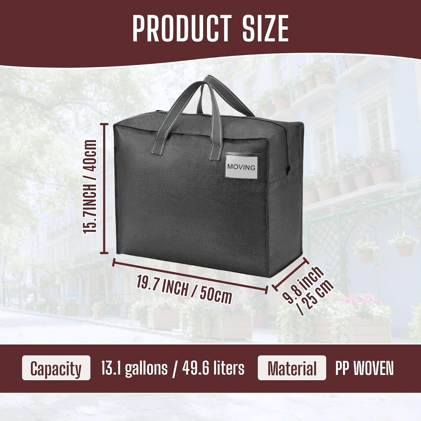 4 Pzas Bolsas Almacenamiento Navidad con Cremallera