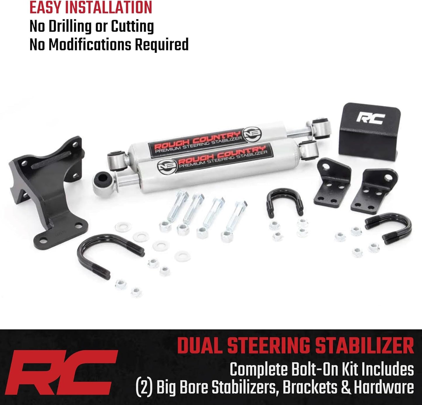 Estabilizador dirección dual Jeep Wrangler JK 07-18