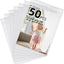 50 Fundas Plástico Sin Ácidos 11x14pulg Transparentes