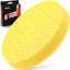 Almohadilla pulido amarilla 6.5pulg para placa 6pulg